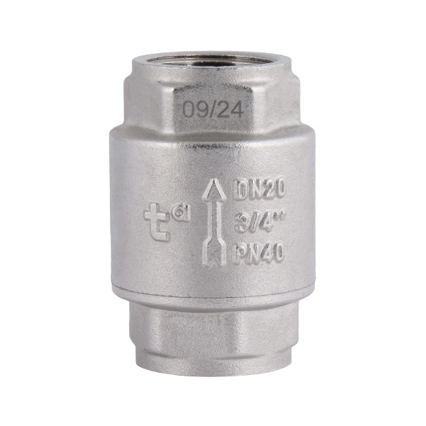 Обратний клапан Thermo Alliance Forte 3/4"ВВ никель с латунным штоком TAF240W20