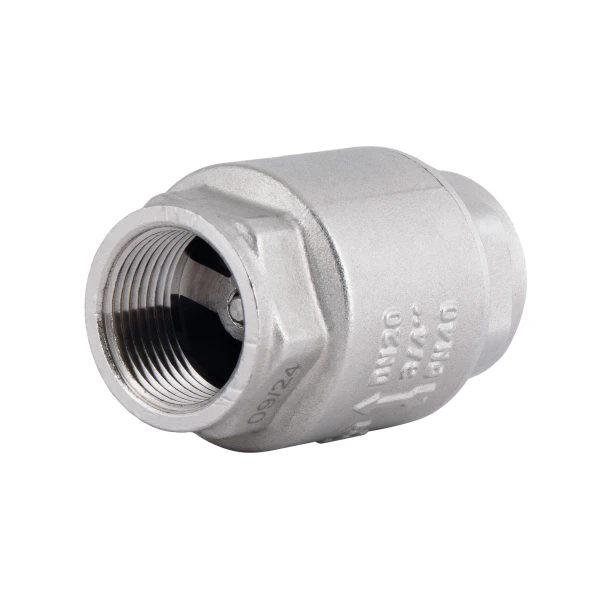 Обратний клапан Thermo Alliance Forte 3/4"ВВ никель с латунным штоком TAF240W20 - 2 фото