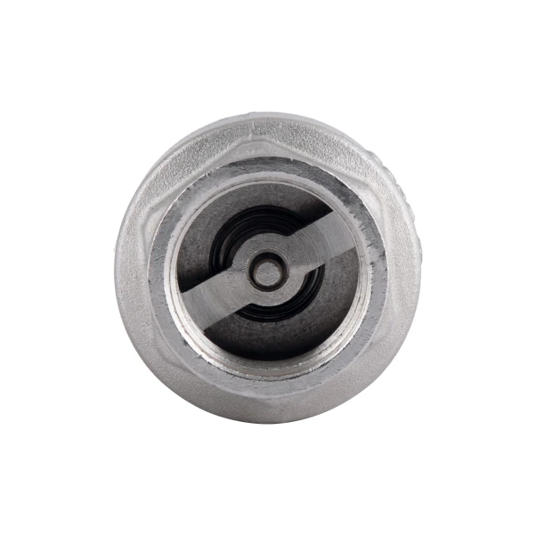 Обратний клапан Thermo Alliance Forte 3/4"ВВ никель с латунным штоком TAF240W20 - 5 фото