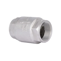 Зворотний клапан Thermo Alliance Forte 1 1/4"ВВ нікель із латунним штоком TAF240W32 - 3 фото