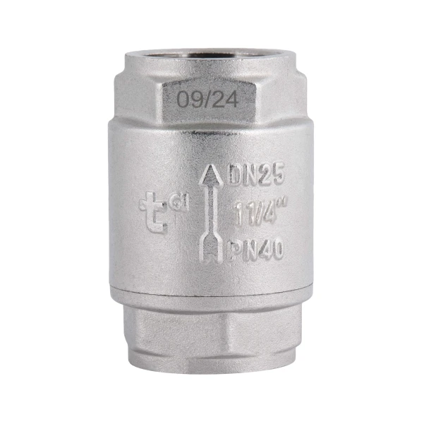 Зворотний клапан Thermo Alliance Forte 1 1/4"ВВ нікель із латунним штоком TAF240W32