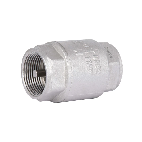 Зворотний клапан Thermo Alliance Forte 1 1/4"ВВ нікель із латунним штоком TAF240W32 - 2 фото