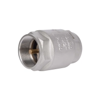 Обратный клапан с латунным штоком Thermo Alliance Forte 1 1/2"ВВ никель TAF240W40 - 2 фото