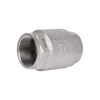 Обратный клапан с латунным штоком Thermo Alliance Forte 1 1/2"ВВ никель TAF240W40 - 3 фото