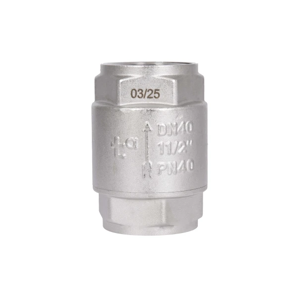 Обратный клапан с латунным штоком Thermo Alliance Forte 1 1/2"ВВ никель TAF240W40