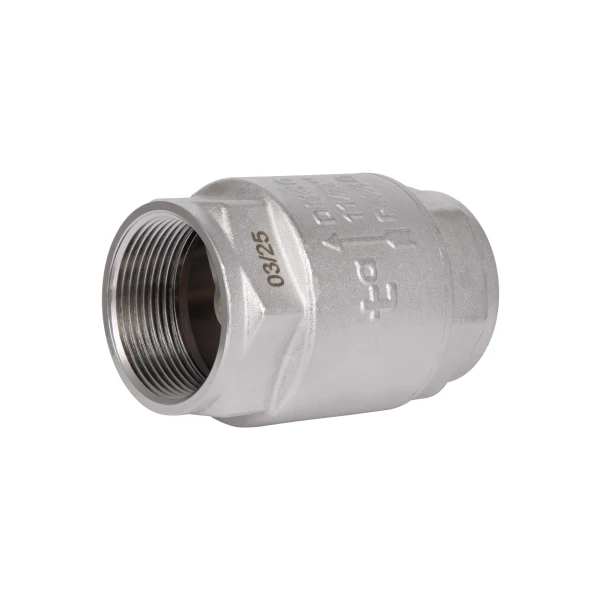 Обратный клапан с латунным штоком Thermo Alliance Forte 1 1/2"ВВ никель TAF240W40 - 3 фото