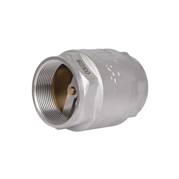 Зворотний клапан із латунним штоком Thermo Alliance Forte 2"ВВ нікель TAF240W50 - 2 фото