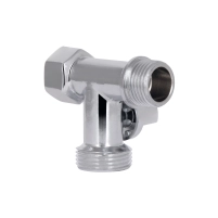 Кран приладовий кульовий Thermo Alliance Standart 1/2"х3/4"х1/2" ЗЗВ SD186W152015 - 2 фото