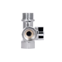 Кран приладовий кульовий Thermo Alliance Standart 1/2"х3/4"х1/2" ЗЗВ SD186W152015 - 6 фото