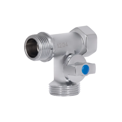 Кран приборный шаровой Thermo Alliance Standart 1/2"х3/4"х1/2" ННВ SD186W152015