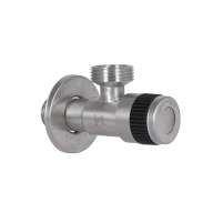 Кран кутовий Thermo Alliance Standart 1/2"Зх3/4"З нерж., з керам. буксою TAS345W1520SS - 5 фото