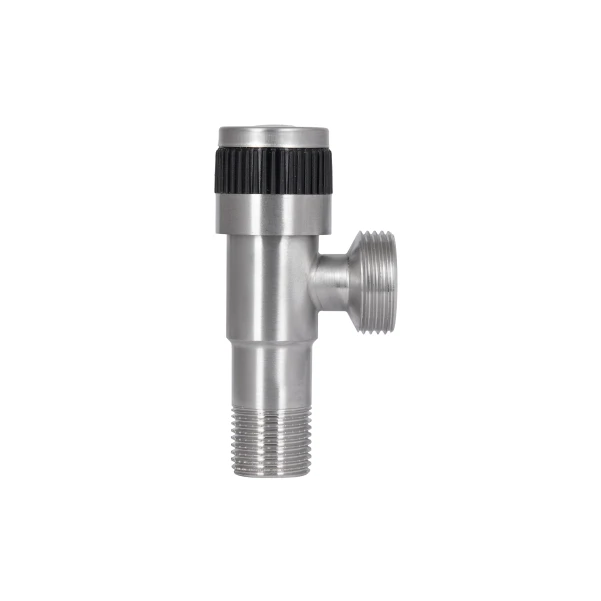 Кран кутовий Thermo Alliance Standart 1/2"Зх3/4"З нерж., з керам. буксою TAS345W1520SS - 4 фото