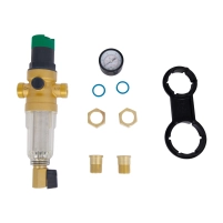 Фильтр самопромывной Thermo Alliance Forte 1/2" с редуктором для холодной воды SF128W15C - 5 фото