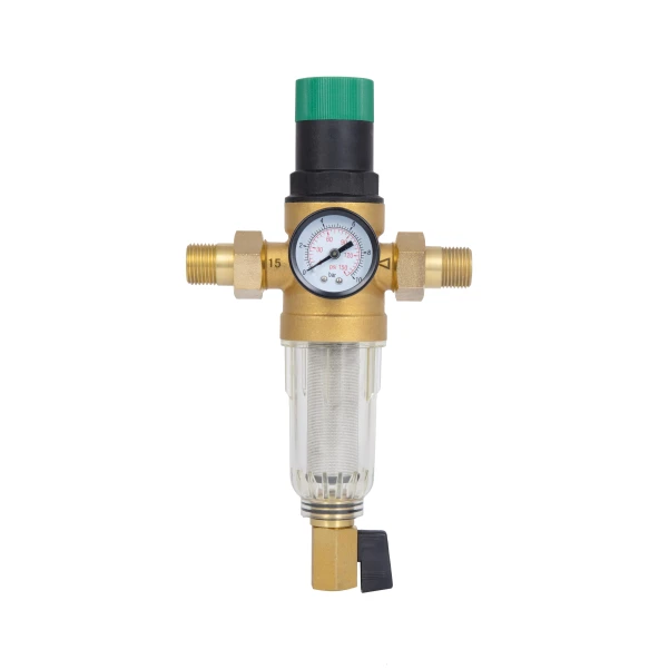 Фильтр самопромывной Thermo Alliance Forte 1/2" с редуктором для холодной воды SF128W15C - 2 фото