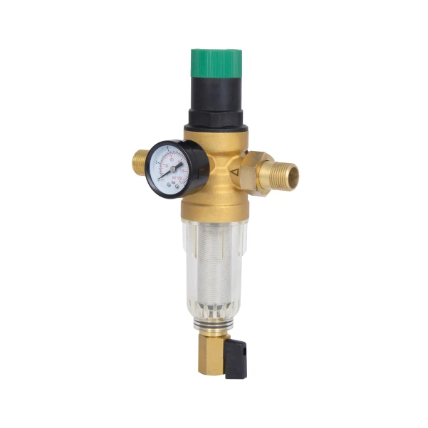Фильтр самопромывной Thermo Alliance Forte 1/2" с редуктором для холодной воды SF128W15C - 3 фото