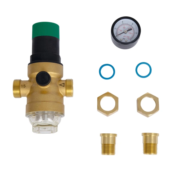Фільтр самопромивний Thermo Alliance Forte 1/2 "з редуктором SF128W15 - 5 фото