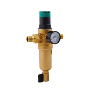 Фильтр самопромывной Thermo Alliance Forte 1/2" с редуктором для горячей воды SF128W15H