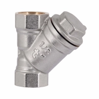 Фільтр грубої очистки Thermo Alliance Standart 1/2"ВВ нікель для води косий TAS124W15 - 3 фото