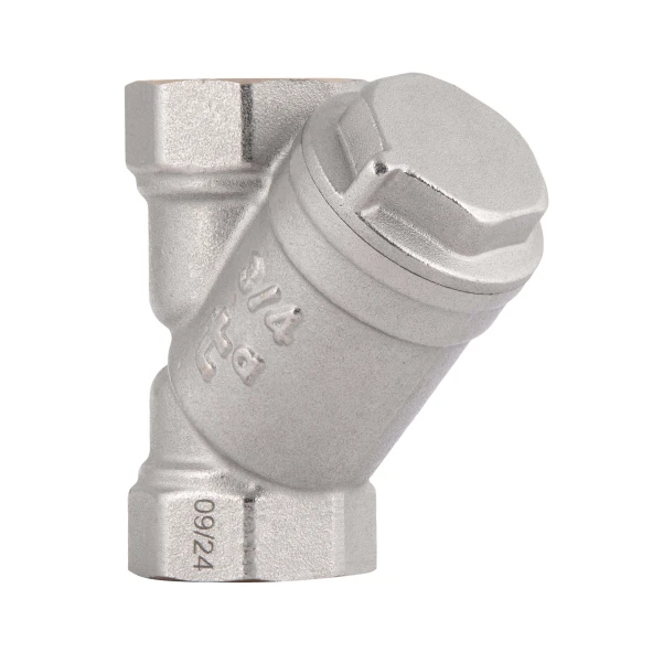 Фільтр грубої очистки Thermo Alliance Standart 3/4"ВВ нікель для води косий TAS124W20 - 3 фото