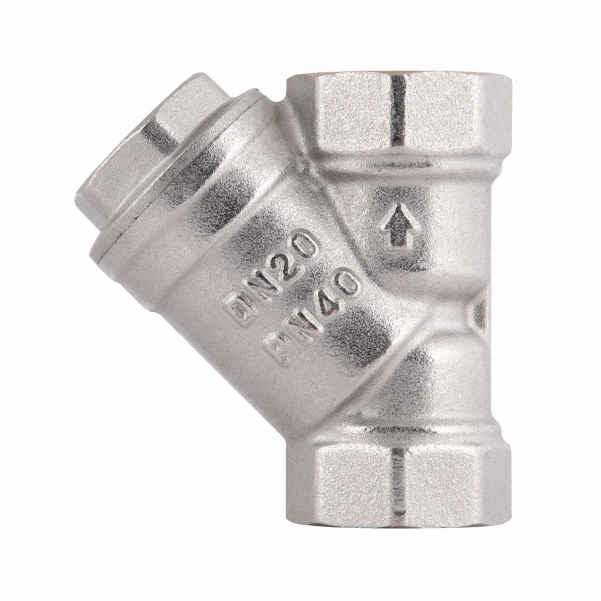 Фільтр грубої очистки Thermo Alliance Standart 3/4"ВВ нікель для води косий TAS124W20 - 4 фото