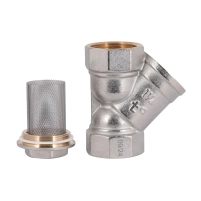 Фильтр грубой очистки Thermo Alliance Standart 1 1/4"ВВ никель для воды косой TAS124W32 - 5 фото