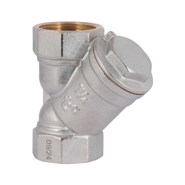 Фильтр грубой очистки Thermo Alliance Standart 1 1/4"ВВ никель для воды косой TAS124W32 - 3 фото