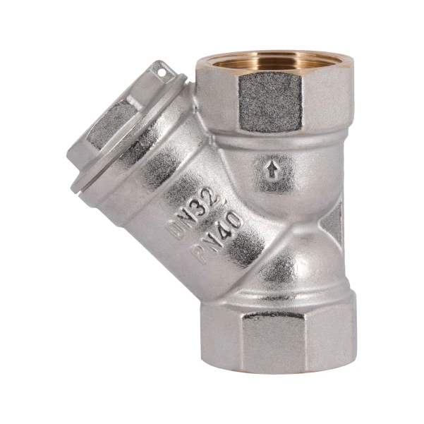 Фильтр грубой очистки Thermo Alliance Standart 1 1/4"ВВ никель для воды косой TAS124W32 - 4 фото
