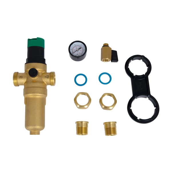 Фільтр самопромивний Thermo Alliance Forte 3/4" з редуктором для горячої води SF128W20H - 5 фото