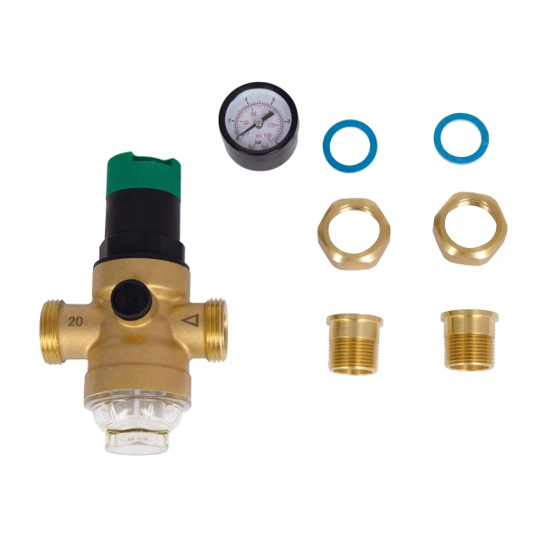 Фильтр самопромывной Thermo Alliance Forte 3/4" с редуктором для холодной воды SF128W20 - 5 фото