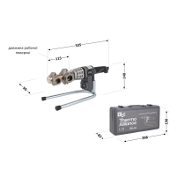 Паяльник для пластиковых труб Thermo Alliance STD-102 Ø20-32 (автоматический 700W) - 1 фото