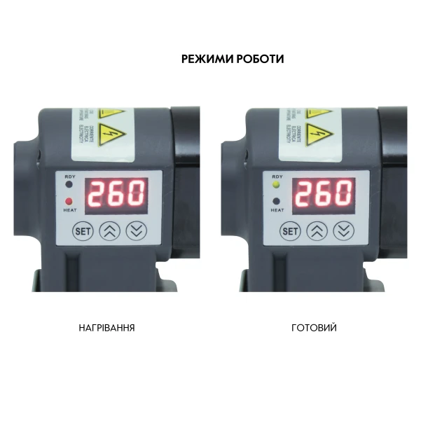 Паяльник для пластикових труб Thermo Alliance PRO-101 Ø20-32 (автоматичний з дісплеєм, 600W) - 5 фото