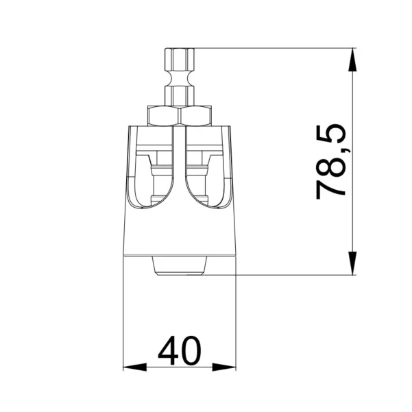 Насадка для зняття фаски та калібрування Thermo Alliance м/п труби d26 STD-407 - 1 фото