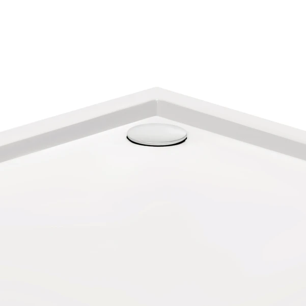 Душовий піддон Qtap Tern 301112 100x100x12 см + сифон - 3 фото