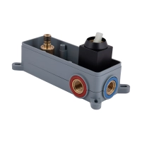 Смеситель для раковины Qtap Gemini скрытого монтажа QTGEM273BLM45694 Black Matt - 4 фото