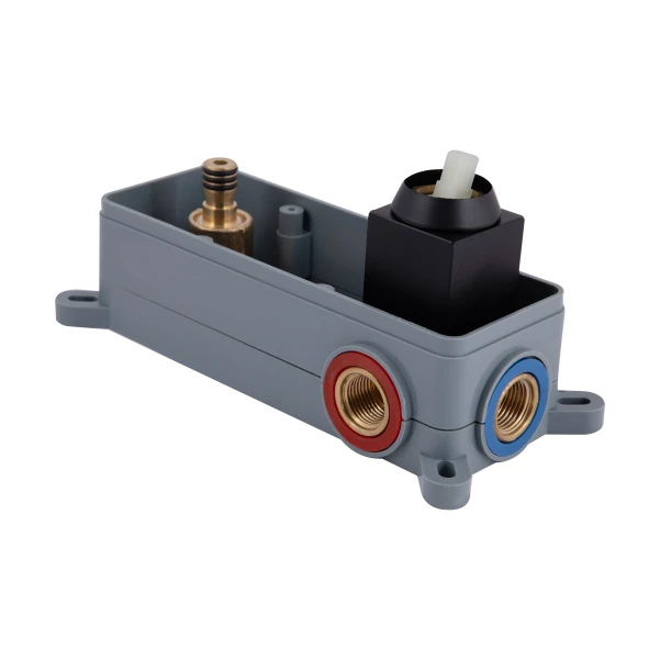 Смеситель для раковины Qtap Gemini скрытого монтажа QTGEM273BLM45694 Black Matt - 4 фото