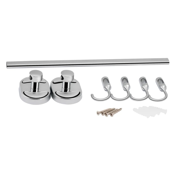 Тримач Lidz Oreo 0804 4 гачка LDORE0804CRM22175 Chrome - 5 фото