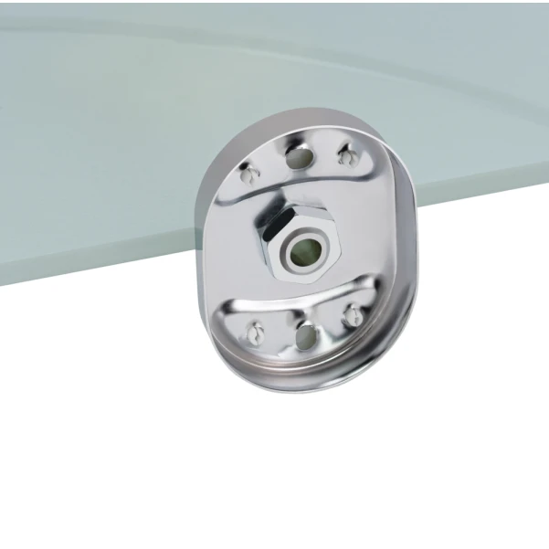 Полиця кутова Lidz Oreo 1001 скляна LDORE1001CRM22180 Chrome - 3 фото