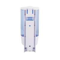 Дозатор для жидкого мыла Lidz Playa 0101 настенный 380 мл LDPLA0101WHI22316 White - 5 фото