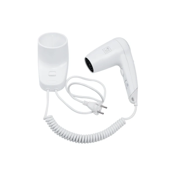 Фен с держателем Lidz Tarnow 0191 1100 Вт LDTAR0191WHI32510 White - 4 фото