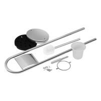 Йоржик Lidz Oreo 0507 підлоговий (матове скло) LDORE0507CRM32480 Chrome - 3 фото