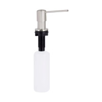 Дозатор для моющего средства Lidz LK118 круглый Brushed Steel (LDLK118BRU46400)