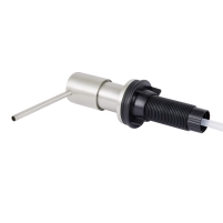 Дозатор для миючого засобу Lidz LK118 круглий Brushed Steel (LDLK118BRU46400) - 3 фото