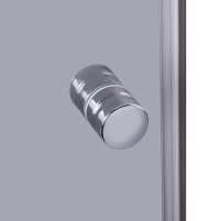 Душова кабіна Lidz Latwa SC80x80.SAT.HIGH.GR, скло тоноване 4 мм без піддона - 3 фото
