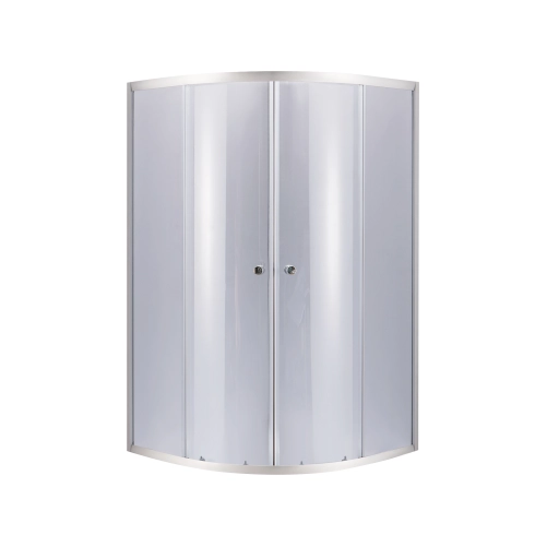 Душова кабіна Lidz Latwa SC90x90.SAT.HIGH.GR, скло тоноване 4 мм без піддона