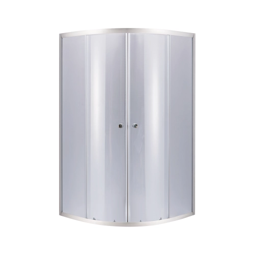 Душова кабіна Lidz Latwa SC90x90.SAT.MID.GR, скло тоноване 4 мм без піддона