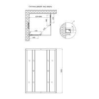 Душевая кабина Lidz Wawel SC90x90.SAT.LOW.FR, стекло Frost 4 мм без поддона - 1 фото