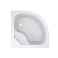 Lidz Latwa SC80x80.SAT.HIGH.GR Душевая кабина полукруглая, стекло тон. 4 мм + Lidz Душевой поддон KAPIELKA ST80x80x41, с панелью - 8 фото