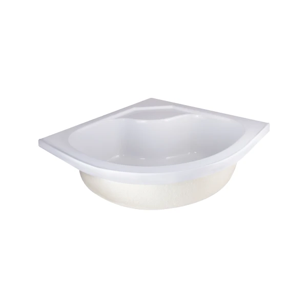 Lidz Latwa SC80x80.SAT.HIGH.GR Душевая кабина полукруглая, стекло тон. 4 мм + Lidz Душевой поддон KAPIELKA ST80x80x41, с панелью - 10 фото