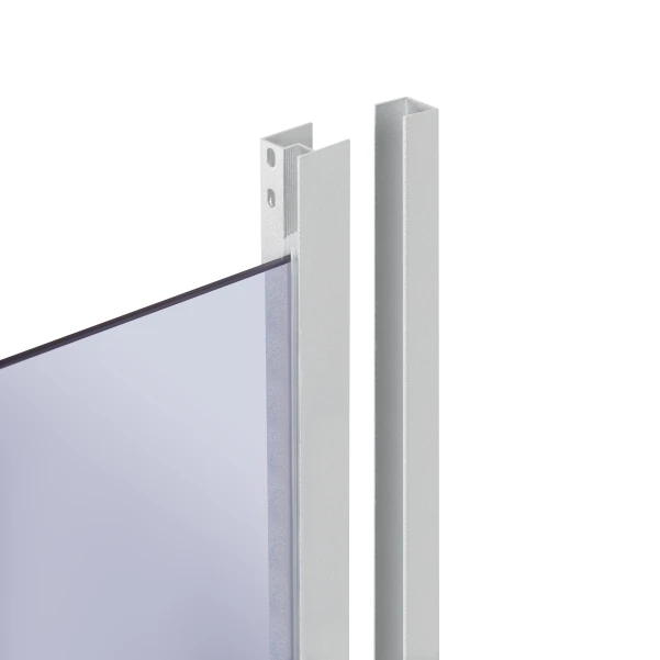 Lidz Latwa SC80x80.SAT.HIGH.GR Душевая кабина полукруглая, стекло тон. 4 мм + Lidz Душевой поддон KAPIELKA ST80x80x41, с панелью - 3 фото