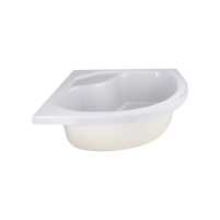 Душевой поддон Lidz KAPIELKA ST80x80x41 см с панелью - 2 фото